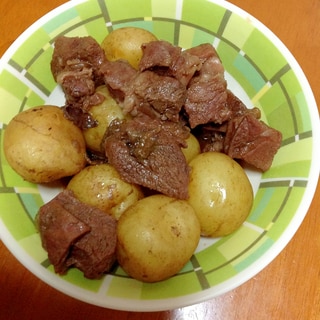 牛肉じゃがいも煮